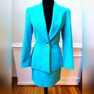 Cache Turquoise Skirt Set